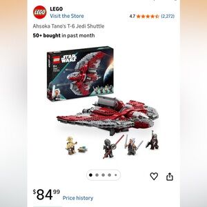 LEGO Star Wars Ahsoka Tano's T-6 Jedi Shuttle